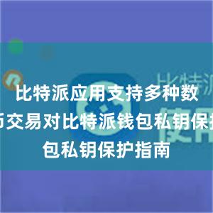 比特派应用支持多种数字货币交易对比特派钱包私钥保护指南